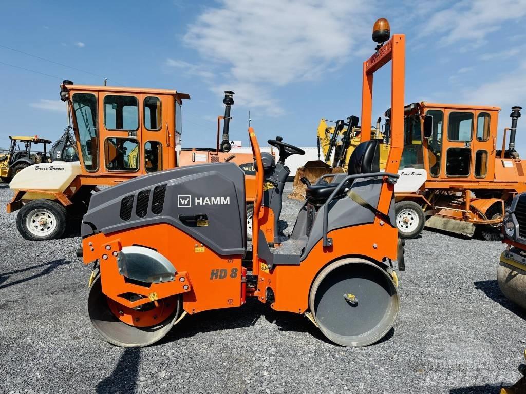 Hamm HD 8 VV مداحل ثنائية الاسطوانة