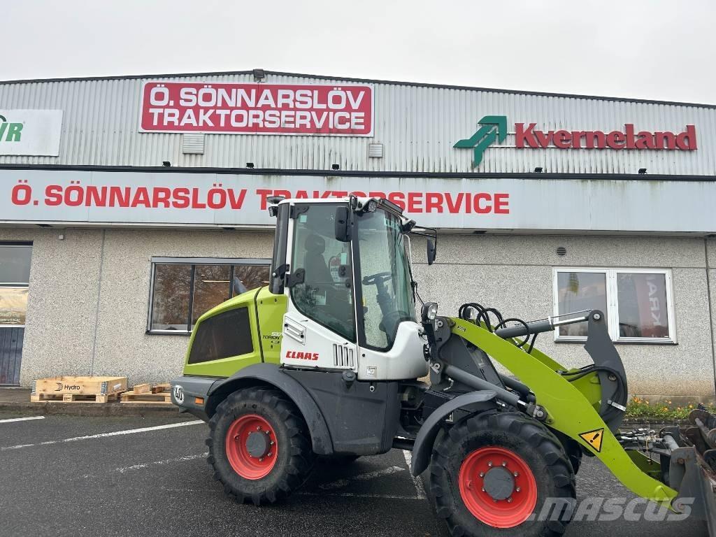 CLAAS Torion 537 لوادر وحفارات أمامية