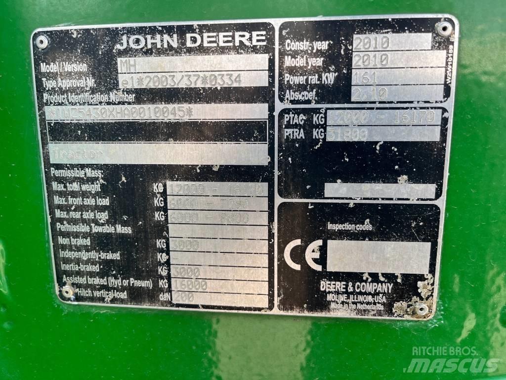John Deere 5430 I رشاشات ذاتية الحركة