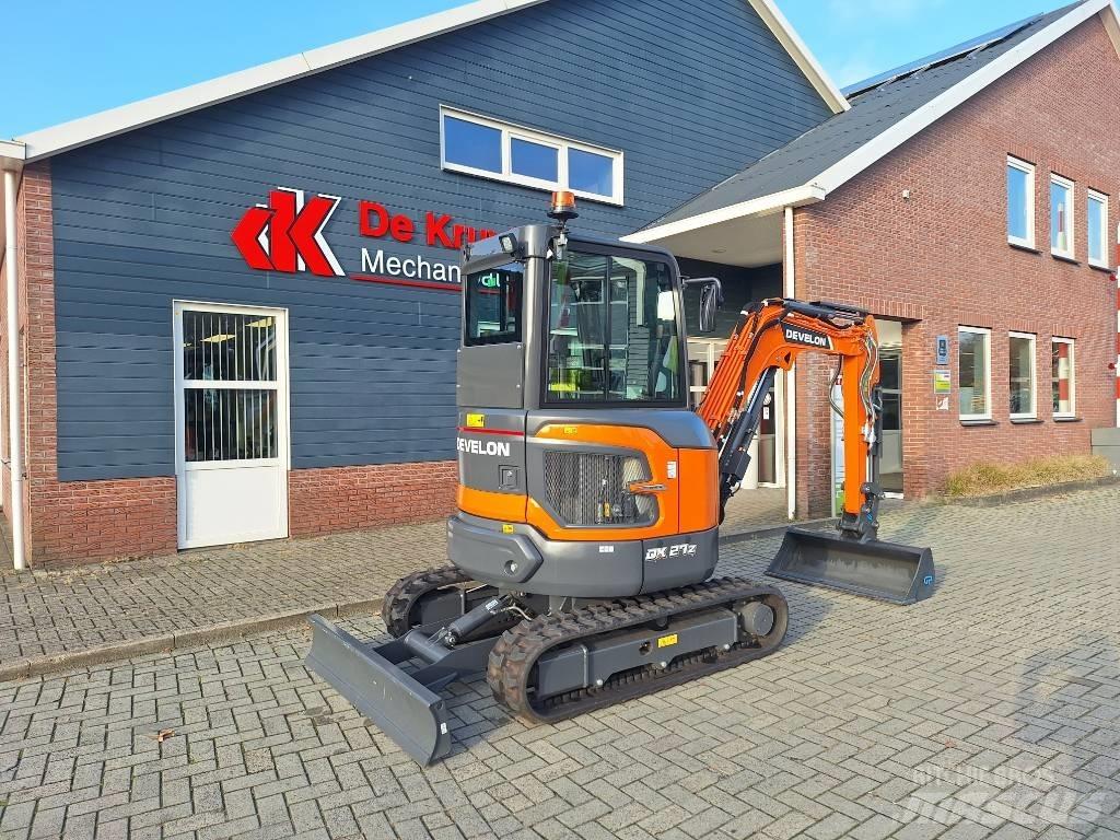 Develon DX 27 Z-7 حفارات صغيرة أقل من 7 طن (حفارات صغيرة)