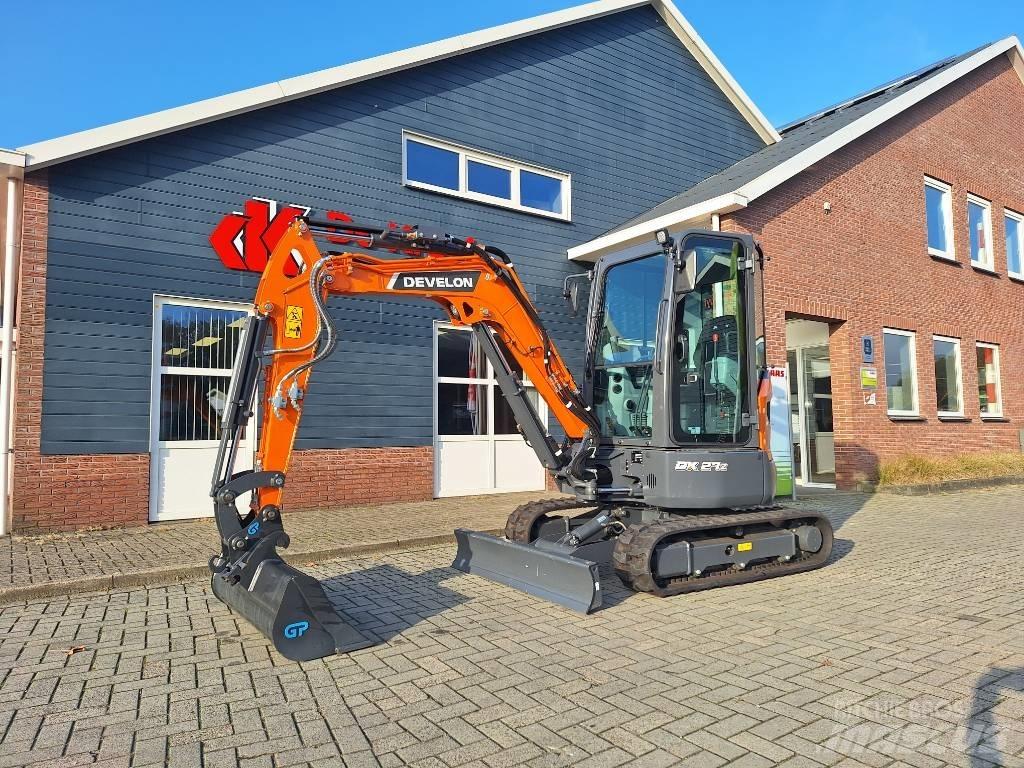 Develon DX 27 Z-7 حفارات صغيرة أقل من 7 طن (حفارات صغيرة)