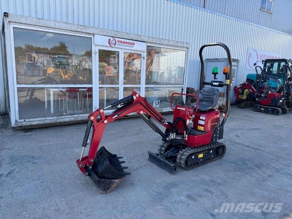 Yanmar SV08 (1D920) حفارات صغيرة أقل من 7 طن (حفارات صغيرة)