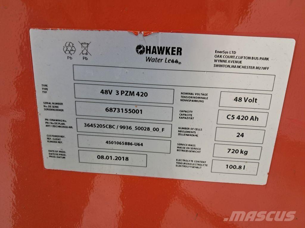 Linde R16-01 شاحنات ذات رافعات شوكية تعمل بالكهرباء