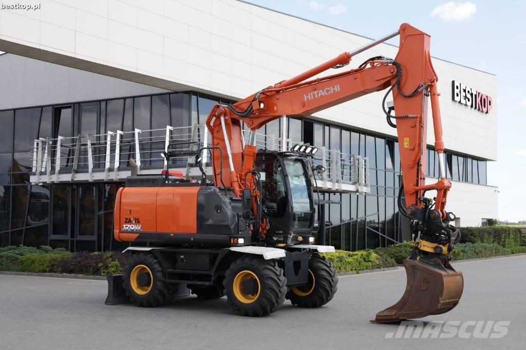 Hitachi ZX 170 W-6 حفارات بعجل