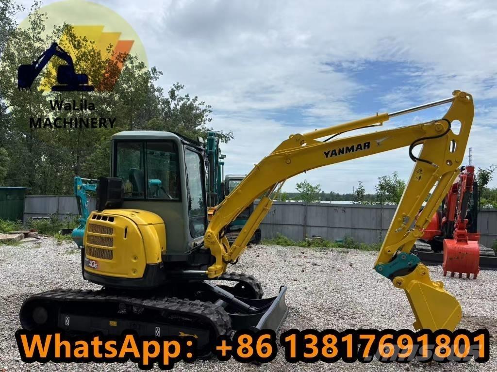Yanmar Vio 55 حفارات صغيرة أقل من 7 طن (حفارات صغيرة)