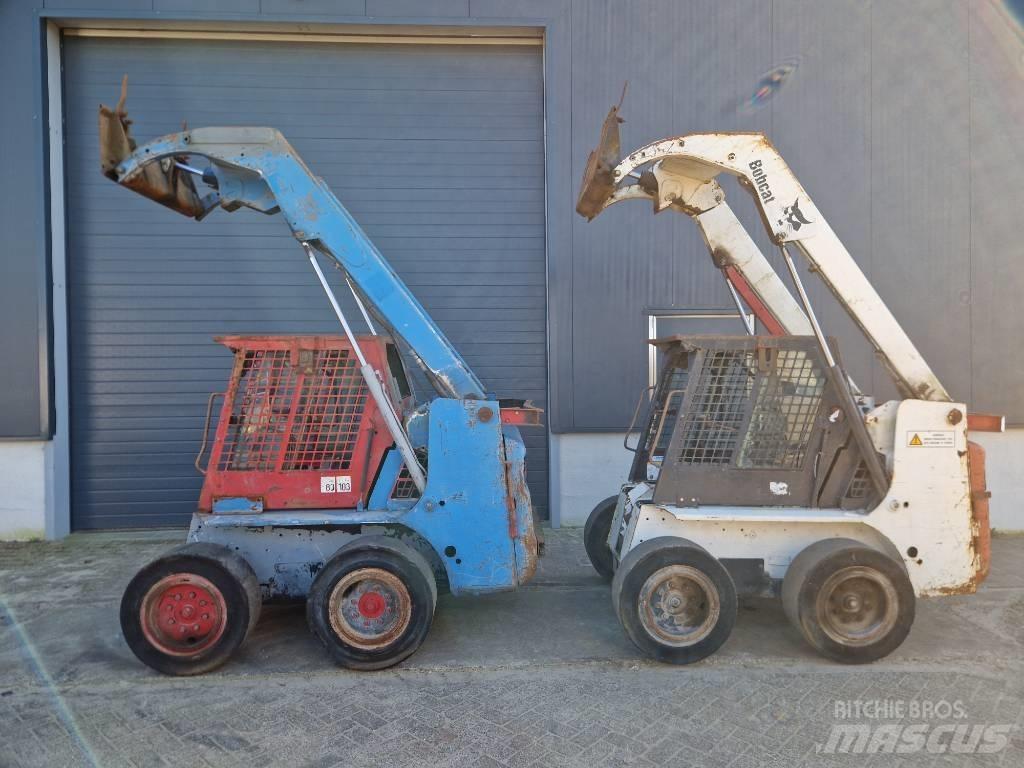 Bobcat 763 H.  2x لوادر انزلاقية التوجيه