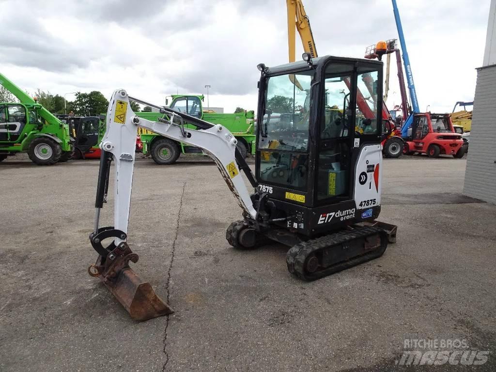 Bobcat E17 حفارات صغيرة أقل من 7 طن (حفارات صغيرة)
