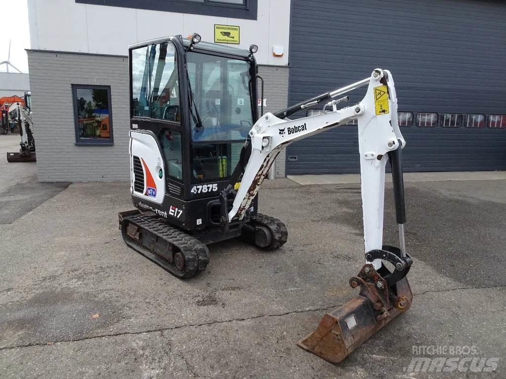 Bobcat E17 حفارات صغيرة أقل من 7 طن (حفارات صغيرة)