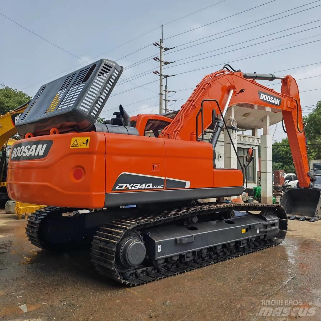 Doosan DX 340 LC-9C حفارات زحافة