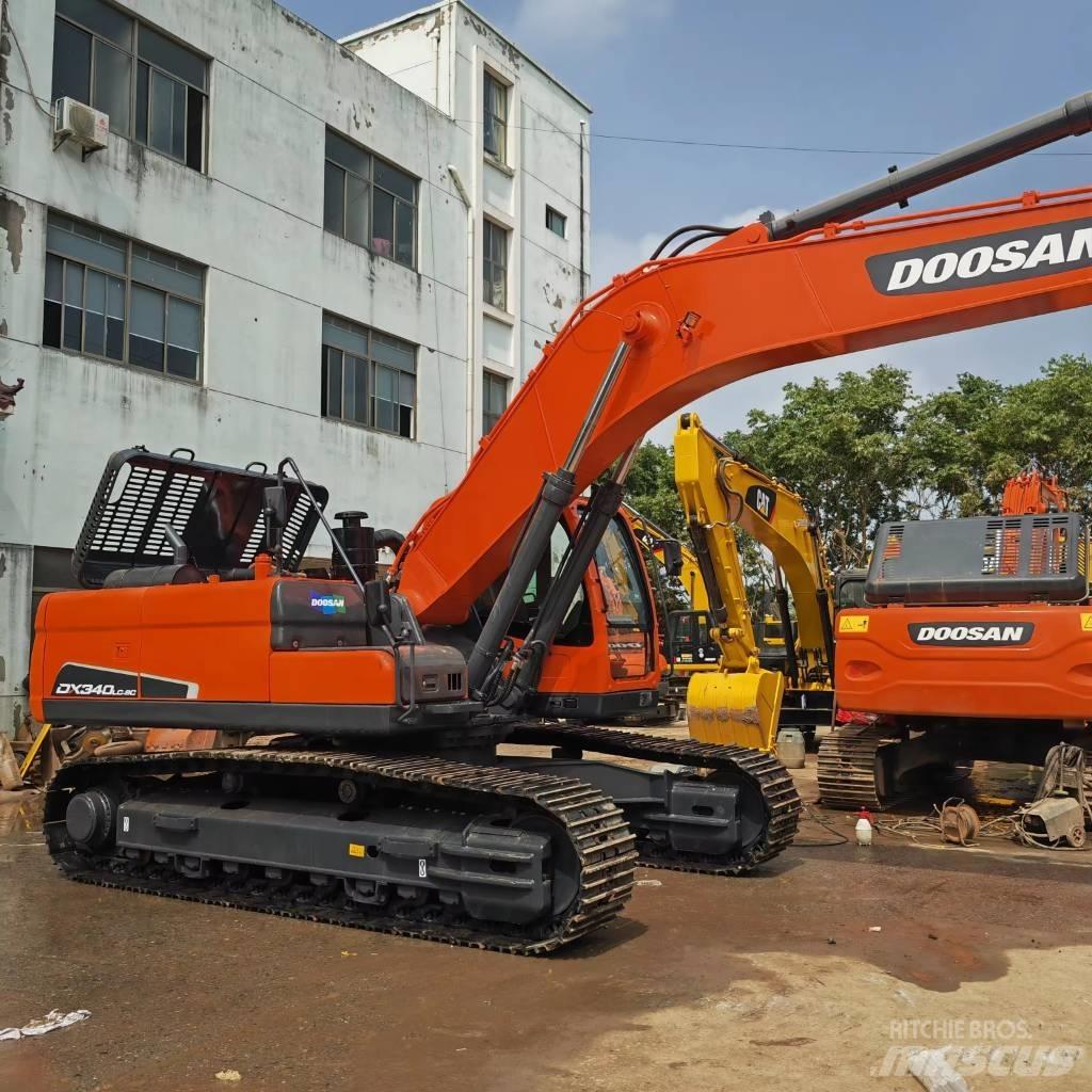 Doosan DX 340 LC-9C حفارات زحافة