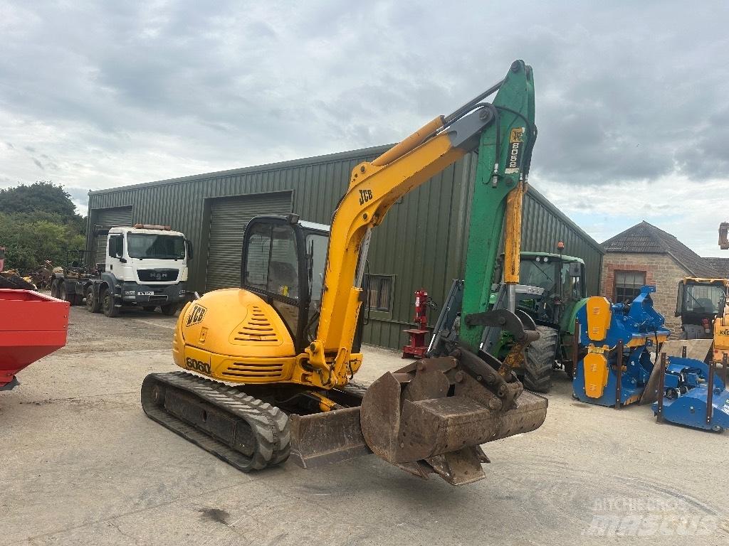 JCB 8060 حفارات صغيرة أقل من 7 طن (حفارات صغيرة)