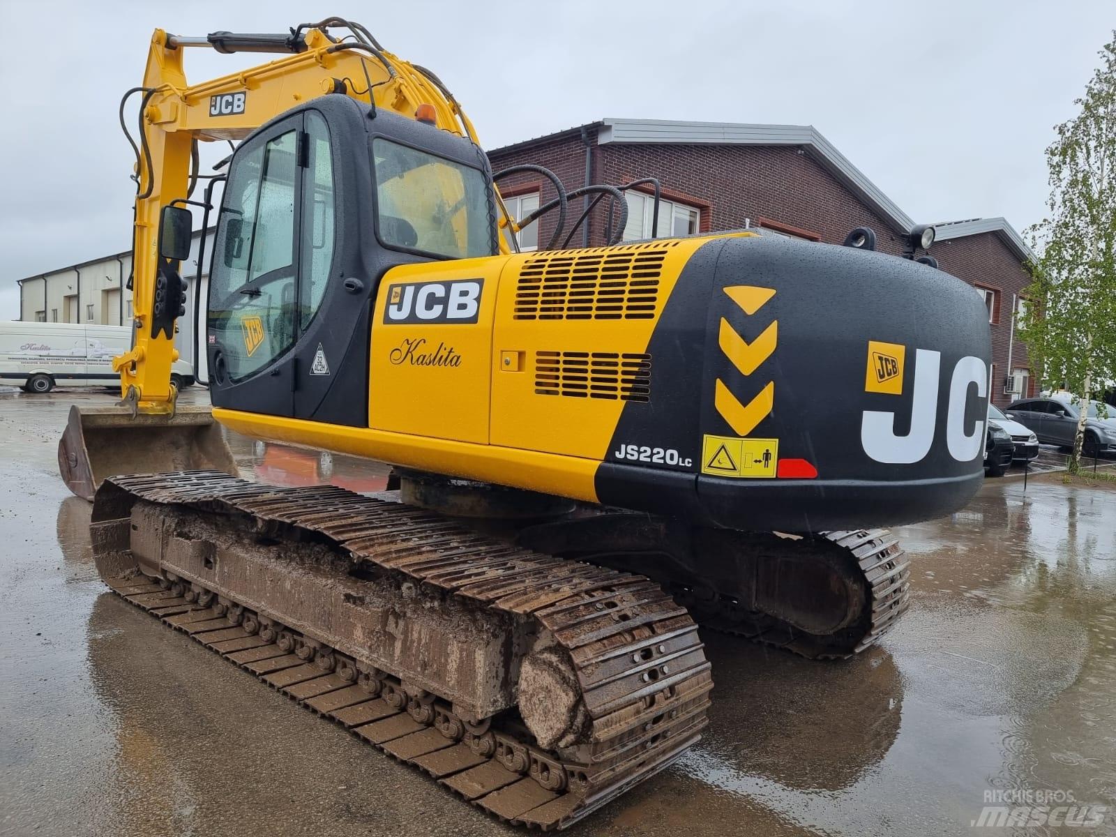 JCB JS 220 LC حفارات زحافة