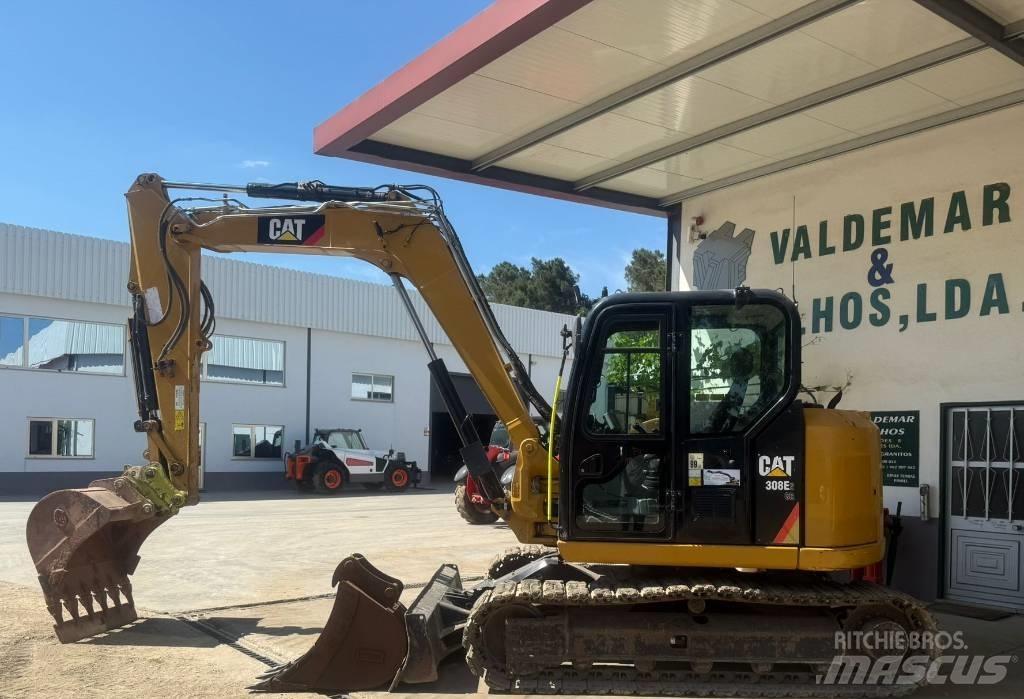 CAT 308 E 2 CR حفارات وسط 7 طن - 12 طن