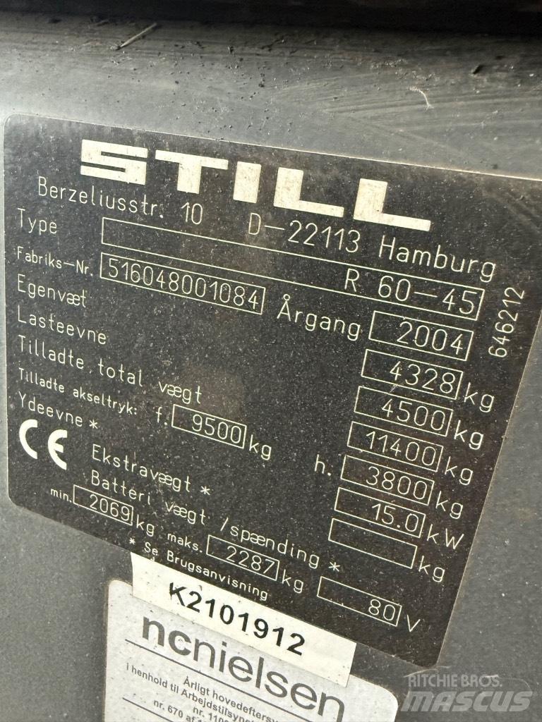 Still R 70-45 شاحنات ذات رافعات شوكية تعمل بالكهرباء