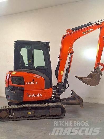 Kubota U36-4 حفارات صغيرة أقل من 7 طن (حفارات صغيرة)