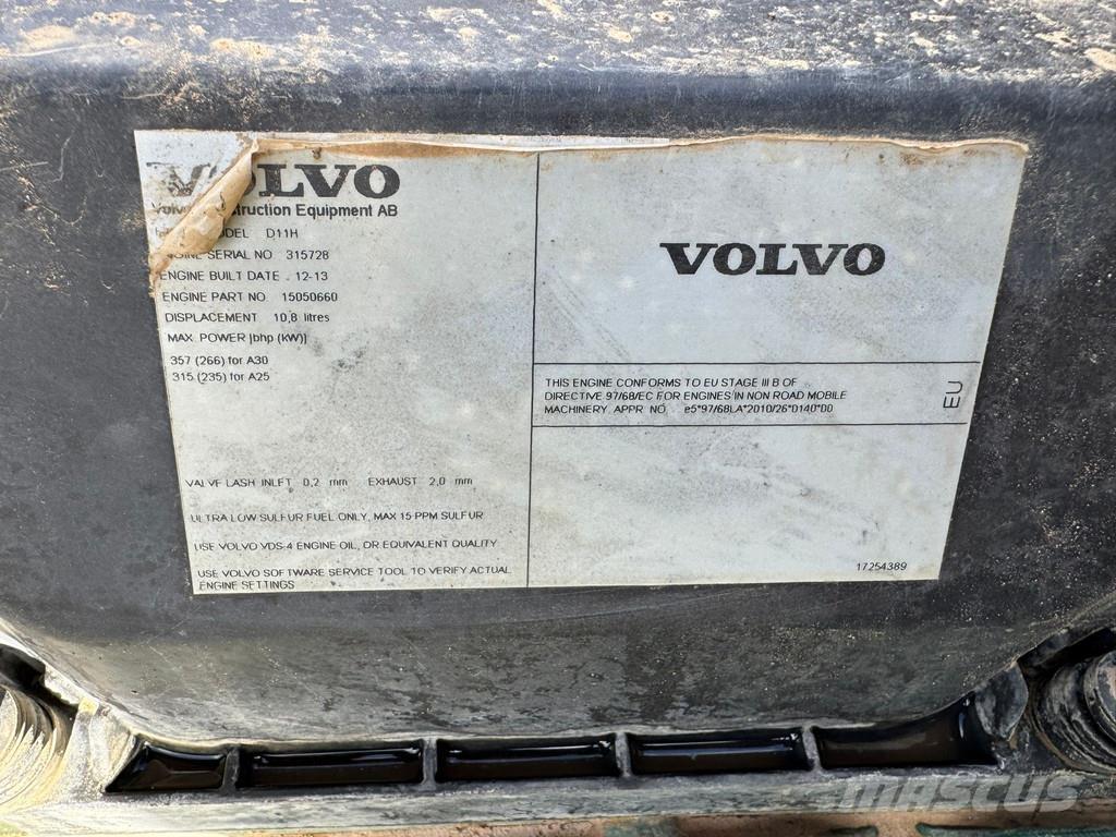 Volvo A30F ساحبات مفصلية