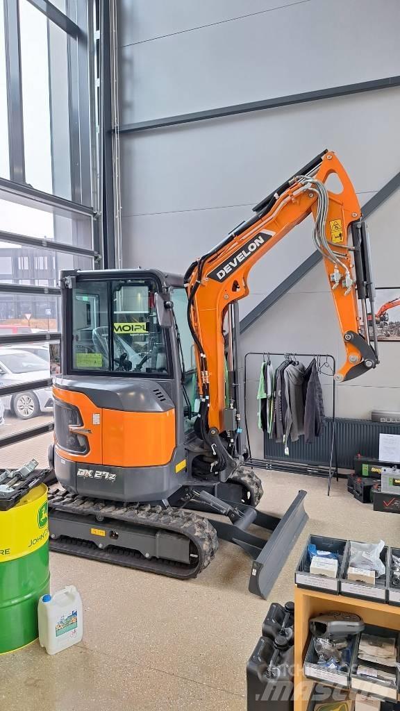 Develon DX 27 Z-7 حفارات صغيرة أقل من 7 طن (حفارات صغيرة)