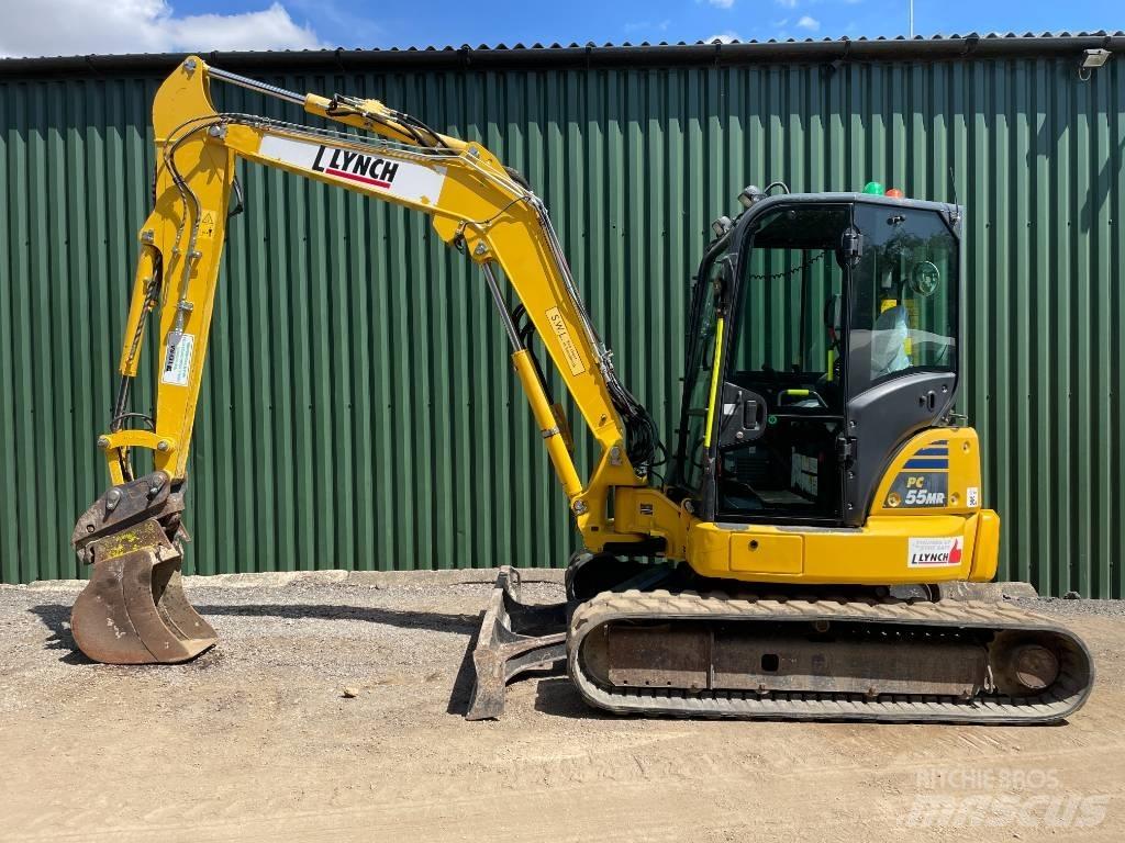 Komatsu PC 55 MR-5E0 حفارات صغيرة أقل من 7 طن (حفارات صغيرة)
