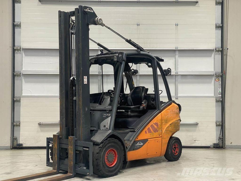 Linde H35T-02 شاحنات LPG