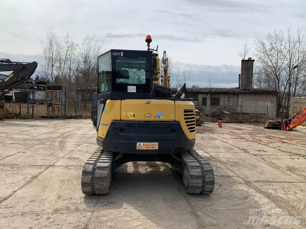 Yanmar Vio 80-1A حفارات وسط 7 طن - 12 طن