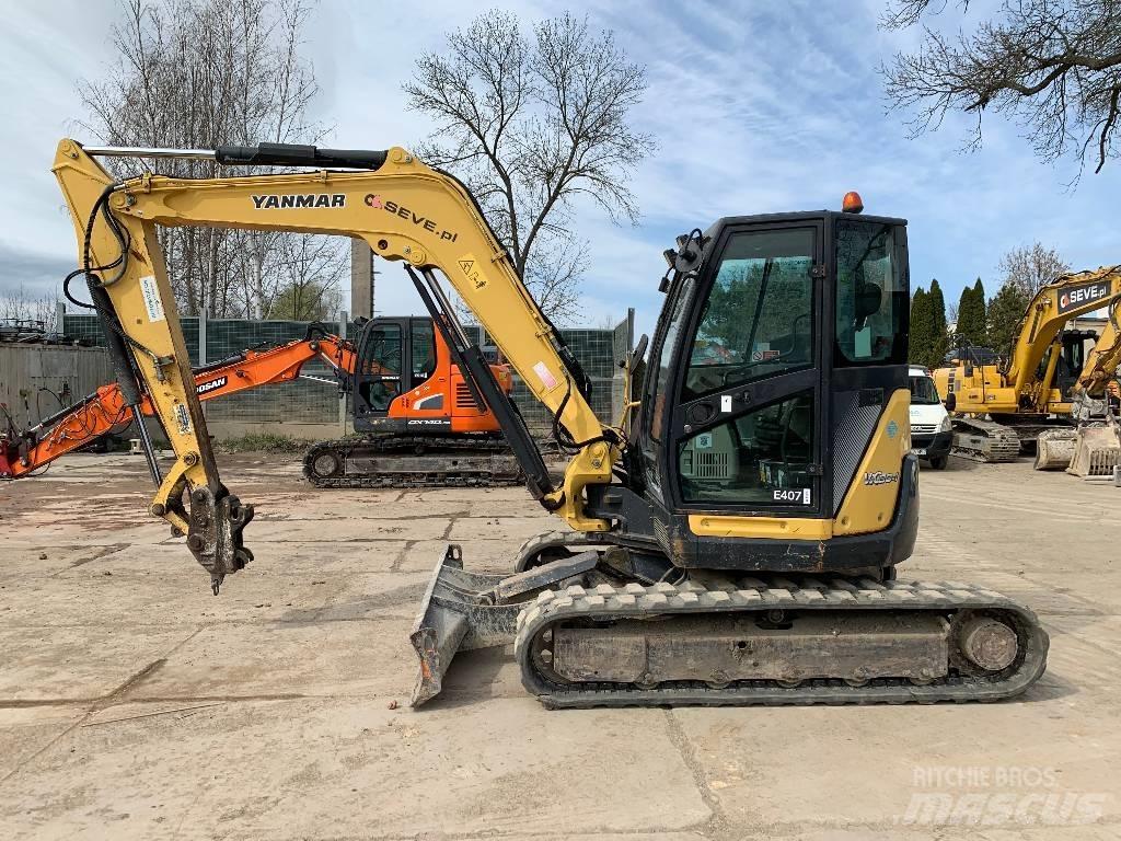 Yanmar Vio 80-1A حفارات وسط 7 طن - 12 طن