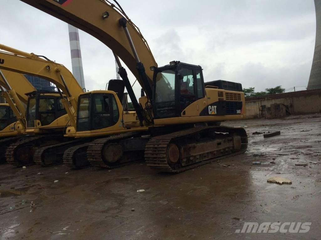 CAT 345 D L حفارات زحافة