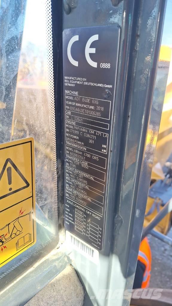 Bell B 40 E ساحبات مفصلية