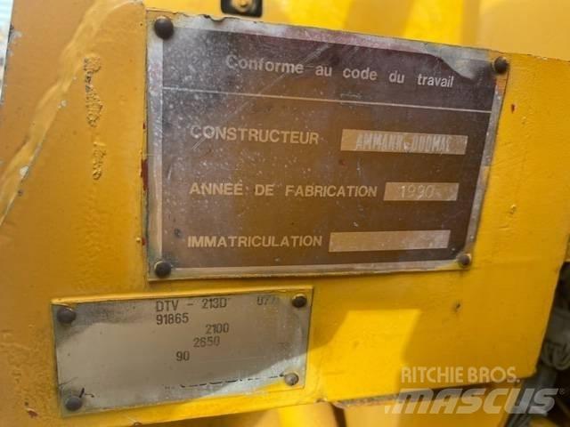 Ammann DTV 213D مداحل ثنائية الاسطوانة