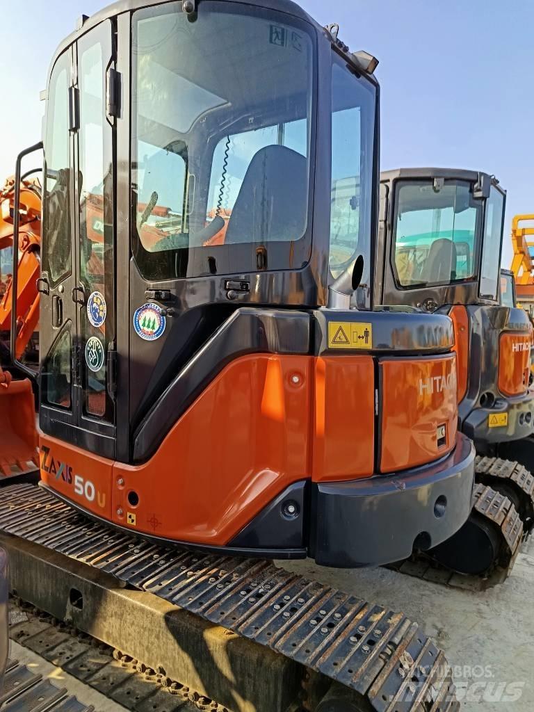 Hitachi ZX 50 U حفارات صغيرة أقل من 7 طن (حفارات صغيرة)