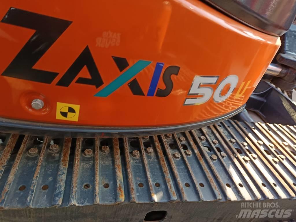 Hitachi ZX 50 U حفارات صغيرة أقل من 7 طن (حفارات صغيرة)