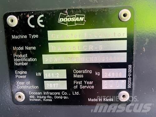 Doosan DX235LCR-5 Crawler excavators