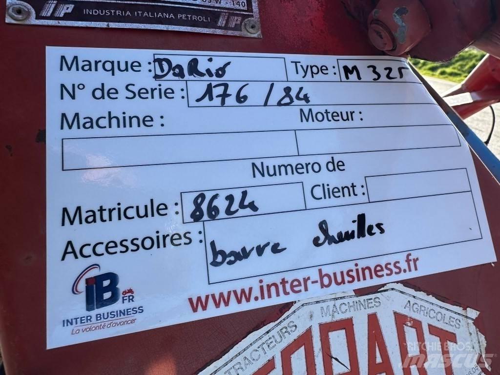 Remac M325 الكاسحات وقلابات التربة ذات المحركات