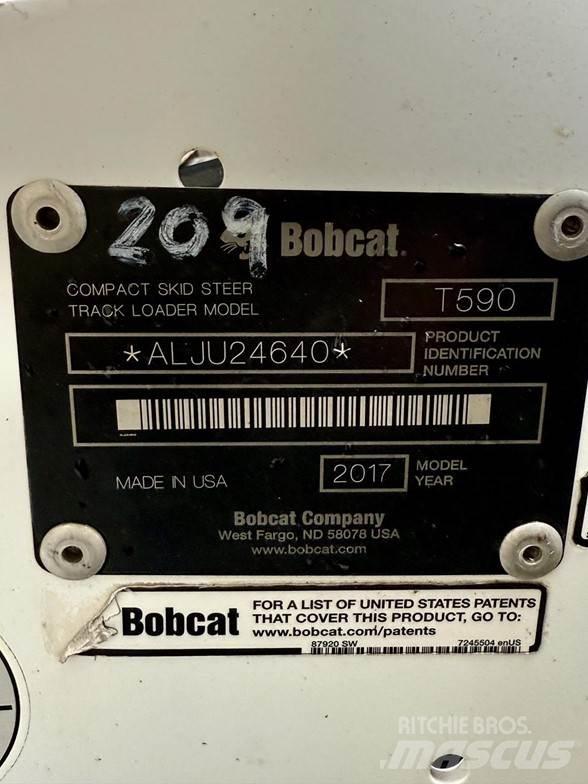 Bobcat T590 لوادر انزلاقية التوجيه