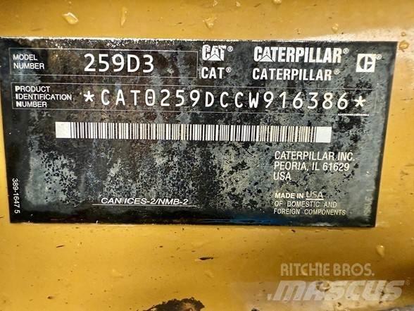 CAT 259D3 لوادر انزلاقية التوجيه
