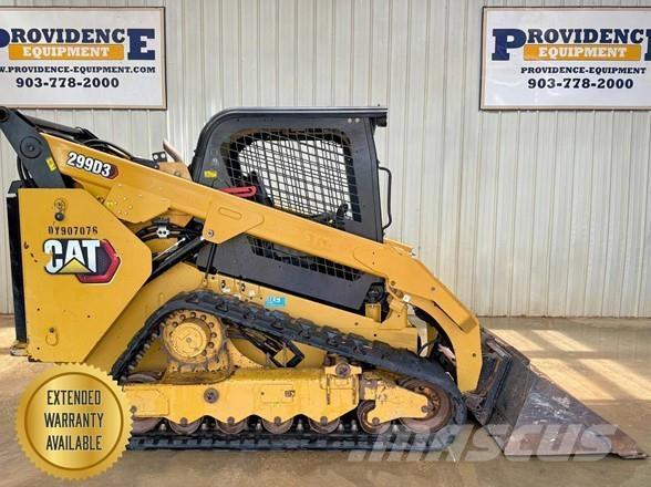 CAT 299D3 لوادر انزلاقية التوجيه