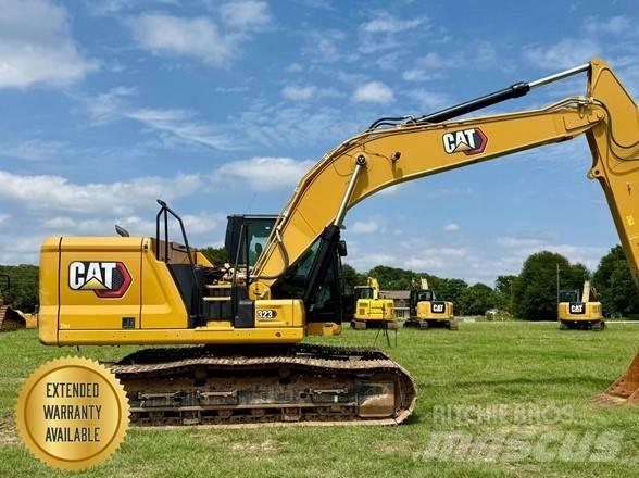 CAT 323 حفارات زحافة