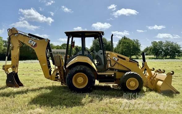 CAT 416 لوادر ذات جرافات عكسية
