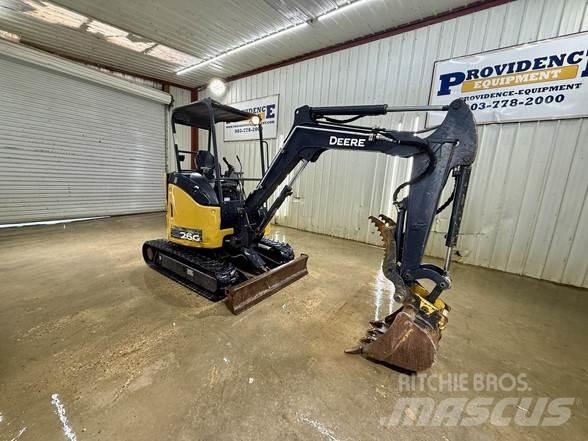 John Deere 26G حفارات صغيرة أقل من 7 طن (حفارات صغيرة)