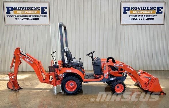 Kubota BX23 لوادر ذات جرافات عكسية