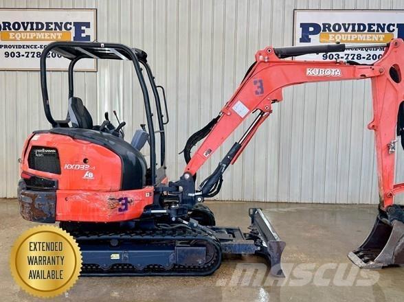 Kubota KX033-4 حفارات صغيرة أقل من 7 طن (حفارات صغيرة)