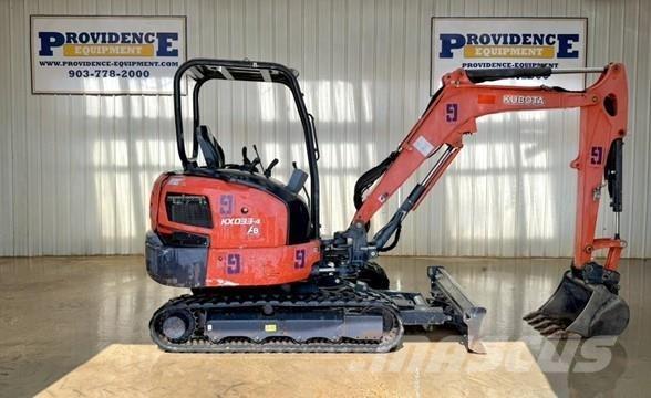 Kubota KX033-4 حفارات صغيرة أقل من 7 طن (حفارات صغيرة)