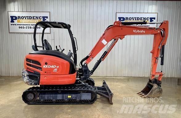 Kubota KX040-4 حفارات صغيرة أقل من 7 طن (حفارات صغيرة)