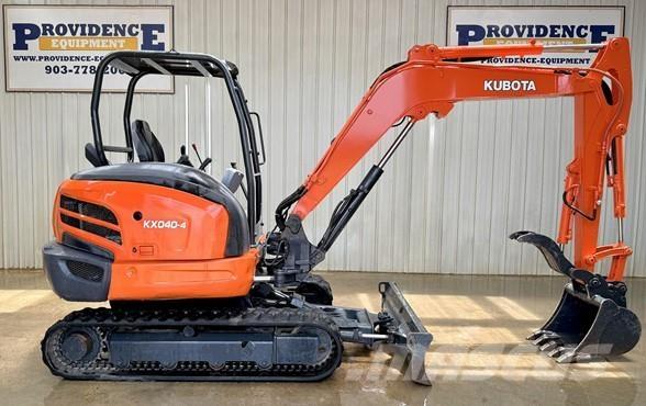 Kubota KX040-4 حفارات صغيرة أقل من 7 طن (حفارات صغيرة)