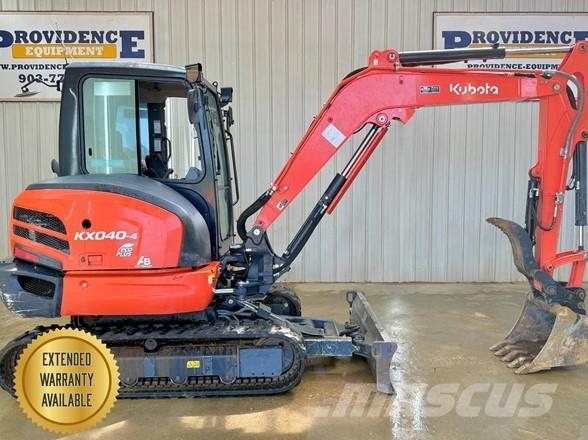 Kubota KX040-4 حفارات صغيرة أقل من 7 طن (حفارات صغيرة)