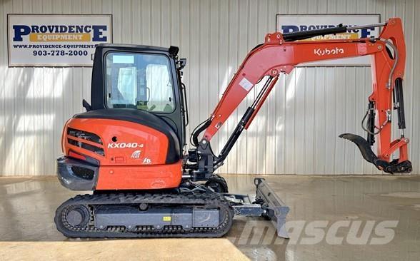 Kubota KX040-4 حفارات صغيرة أقل من 7 طن (حفارات صغيرة)