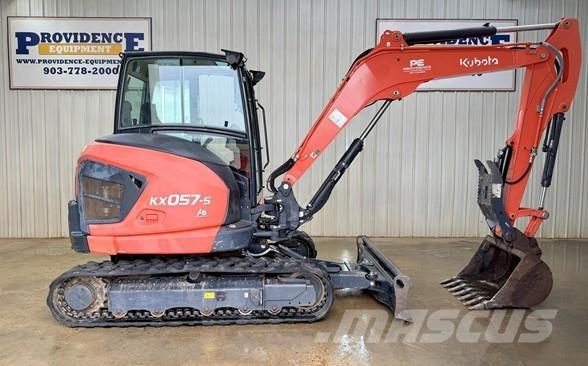 Kubota KX057-5 حفارات صغيرة أقل من 7 طن (حفارات صغيرة)
