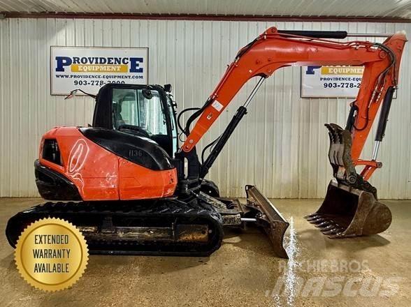 Kubota KX080-4 حفارات زحافة