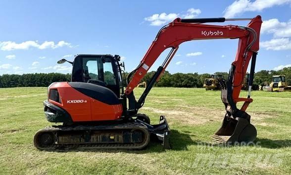 Kubota KX080-5 حفارات زحافة