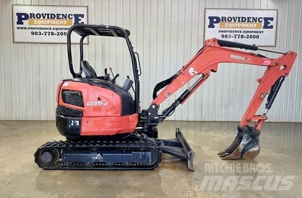 Kubota U35-4 حفارات صغيرة أقل من 7 طن (حفارات صغيرة)