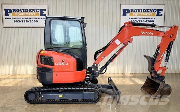 Kubota U35-4 حفارات صغيرة أقل من 7 طن (حفارات صغيرة)